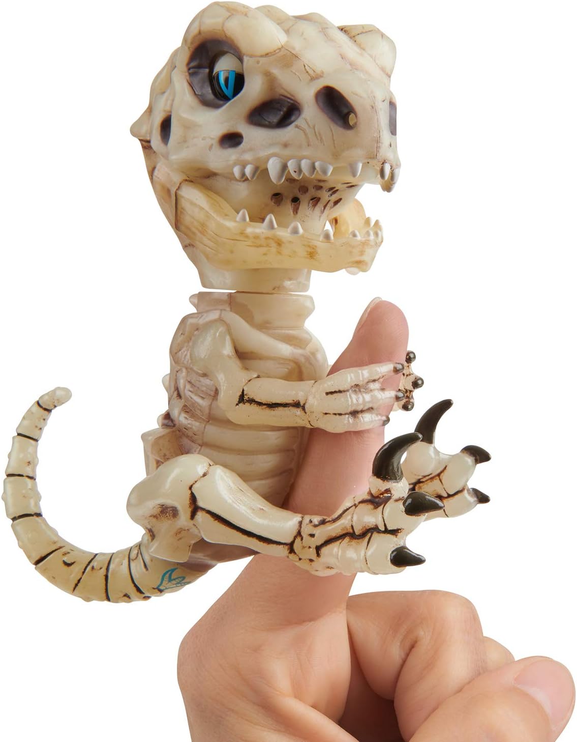 Untamed by Fingerlings 3982 Fingerlings Untamed Skeleton Raptor Gloom, Multi-Colour