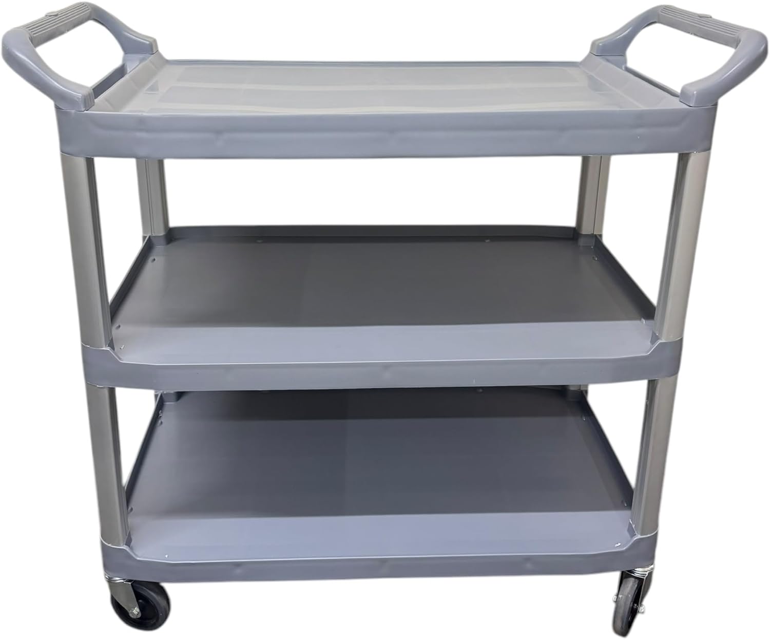 Chabrias Ltd 3 Tier Service Trolley (105 x 95 x 50), Multi-Use for Kitchen, Office, Hospital, Care Home, Cafe Drinks Service, Serving Trolley, Hotels, Utility Cart for Home & Catering