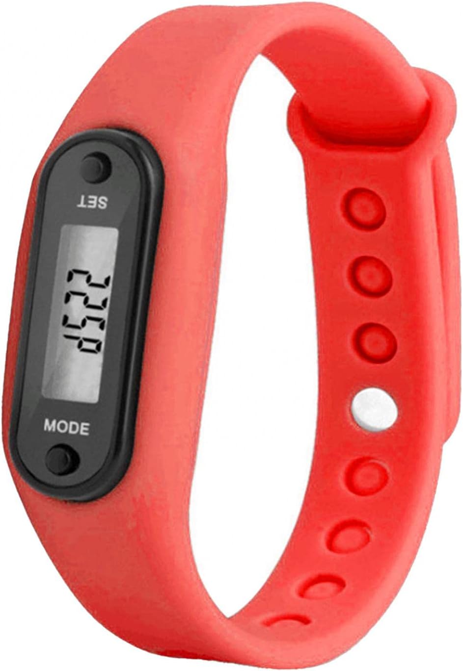 Sbyhbhyds Digital Pedometer Watch Sports Wristwatch, Electronic Student Silicone Bracelet for Kids Children,Activity Tracker Monitor, Outdoors Kilometer Step Counter Stopwatch,LED Backlight