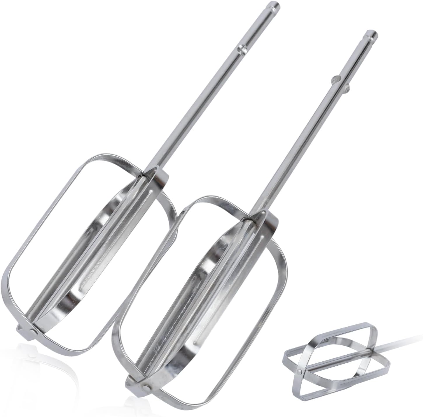 Hand Mixer Attachments - Compatible Beaters for Hamilton Beach 62682RZ, 62692, 62695V, 64699 Mixers - Replacement Parts for Hamilton Beach Hand Mixers