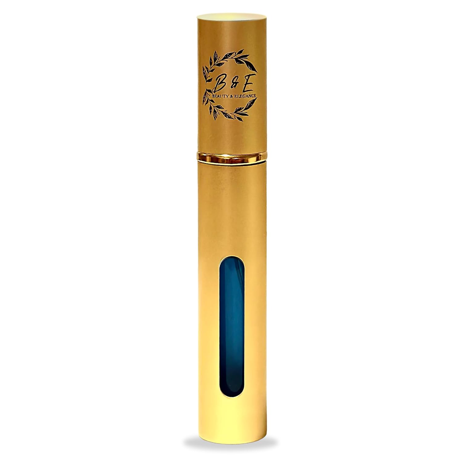 B & E Peppermint Breath Spray for Bad Breath - 0.34 oz Mint Mouth Freshener Spray - Compact Oral Care Spray for Dry Mouth - Gold Bottle
