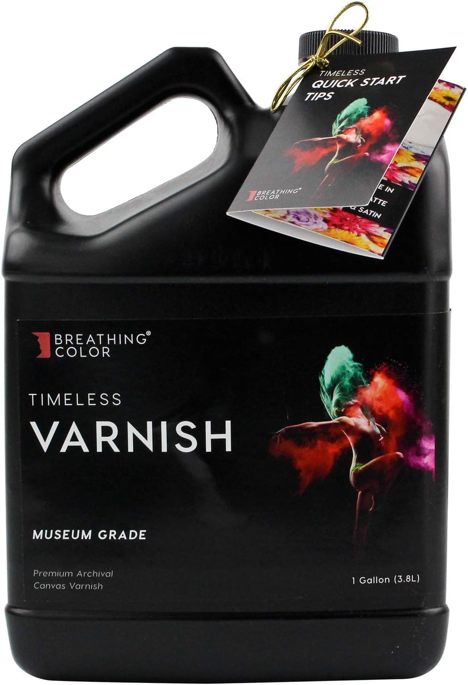 Timeless Archival Print Varnish - 1 Gallon, Satin Finish, Premium Canvas Coating, Water Based UV Protection, 100+ Years Certified Archival