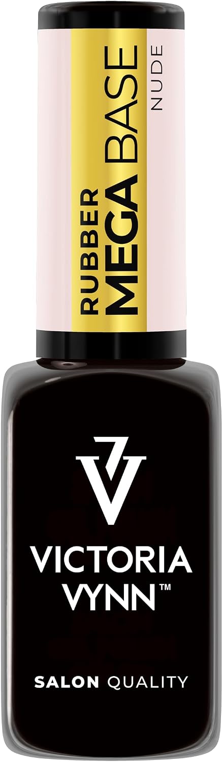 Victoria Vynn Rubber Mega Base Nude 8 ml – Self-Levelling Soak-Off UV/LED Gel Polish Base Coat