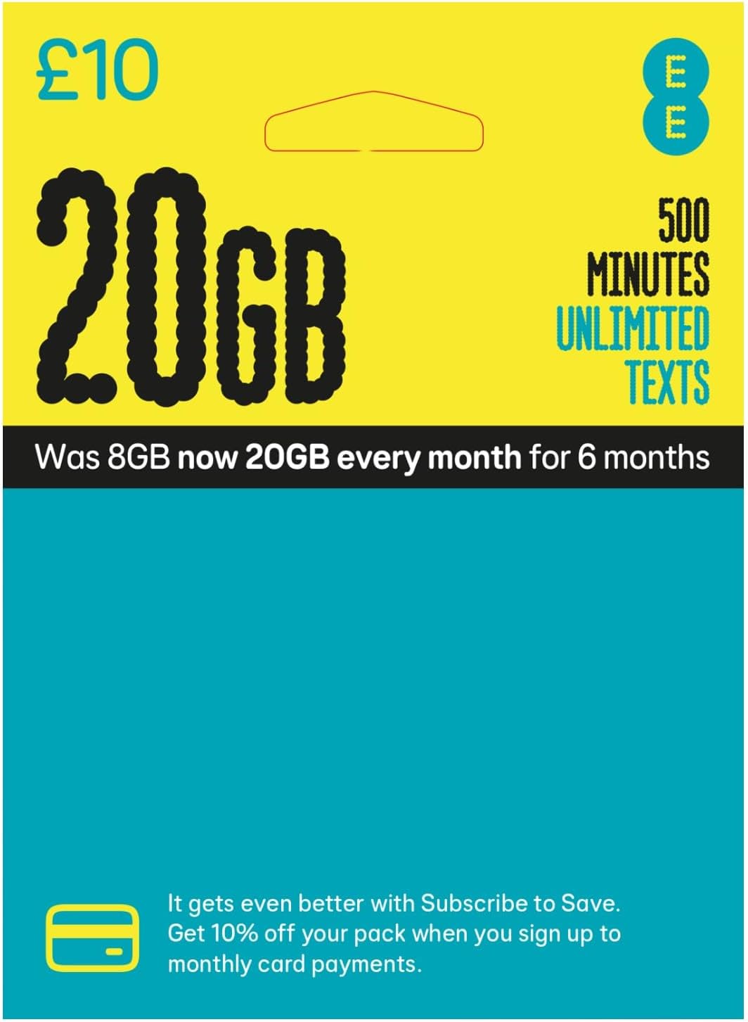 EE T- Mobile Superfast 4G Pay As You Go Nano/Micro/Standard SIM PAYG 4G £10 Everything Pack - Unlimited Calls Texts and Data -> MOBILES DIRECTS COMMUNICATIONS LTD