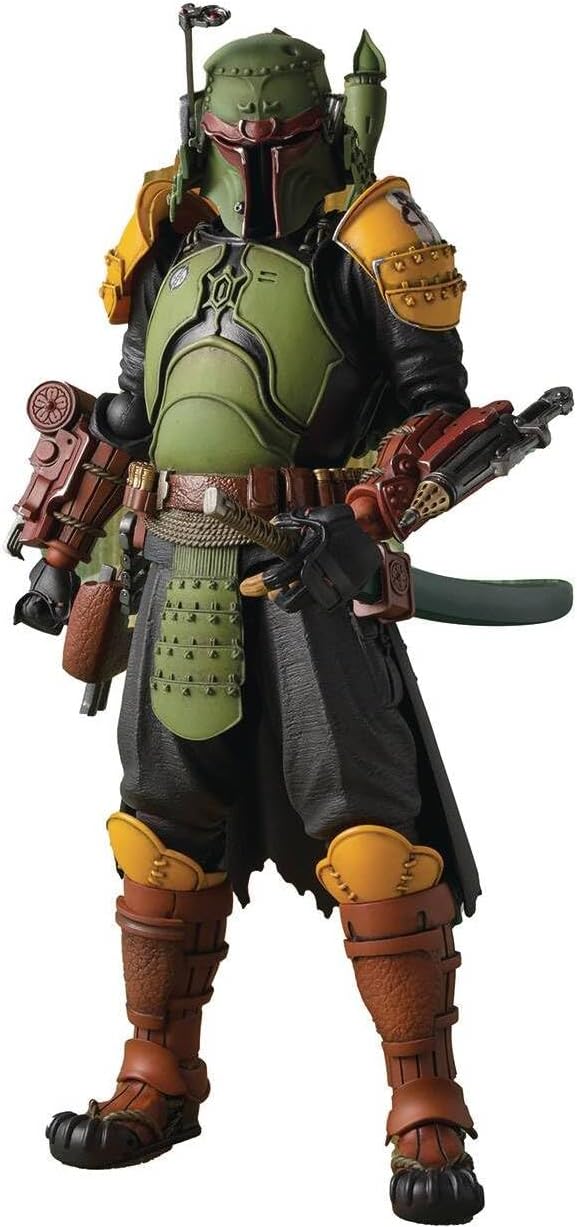 TAMASHII NATIONS - Star Wars: The Book of Boba Fett - Daimyo Boba Fett, Bandai Spirits MEISHO Movie Realization Action Figure