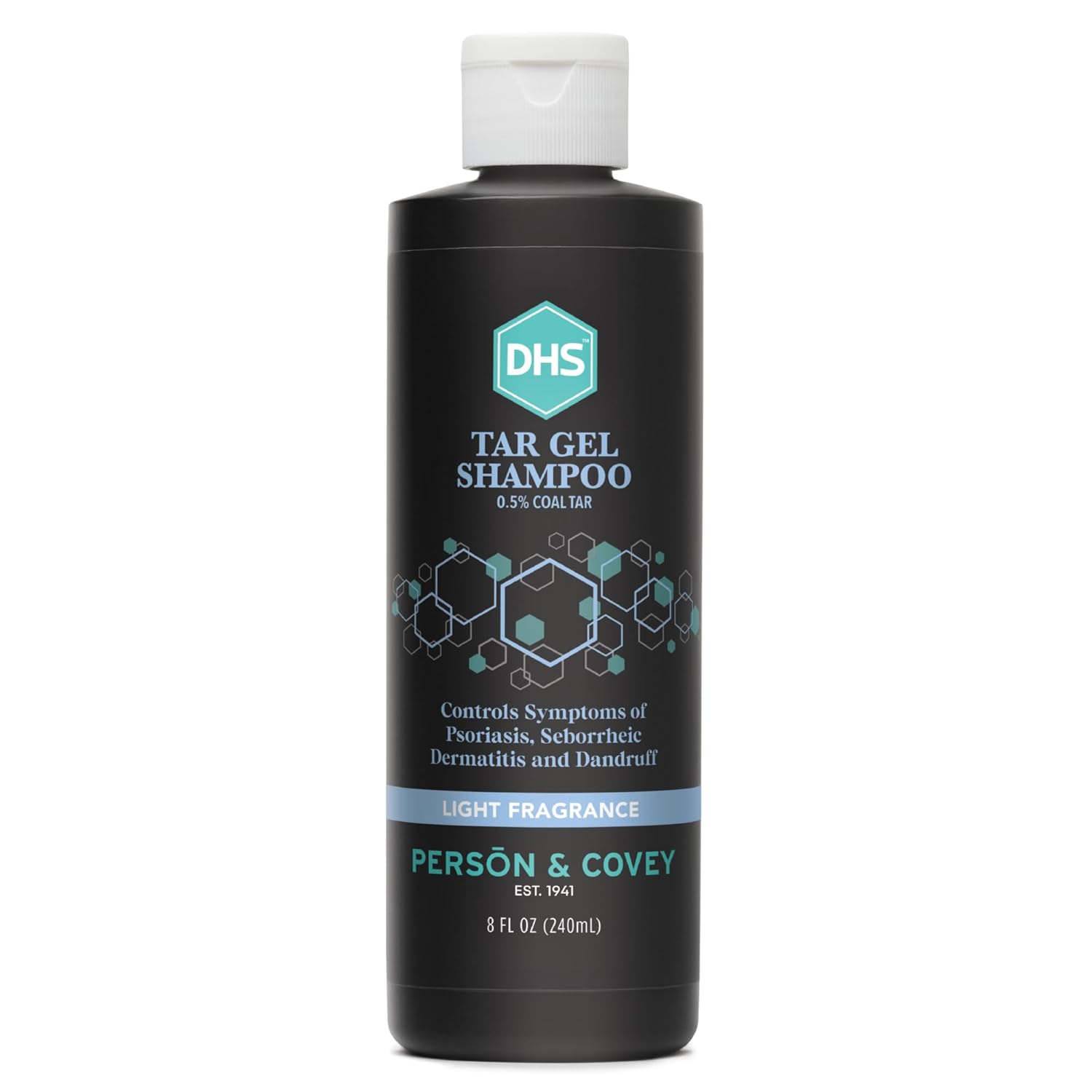 DHS Tar Gel Shampoo Scented 8 oz