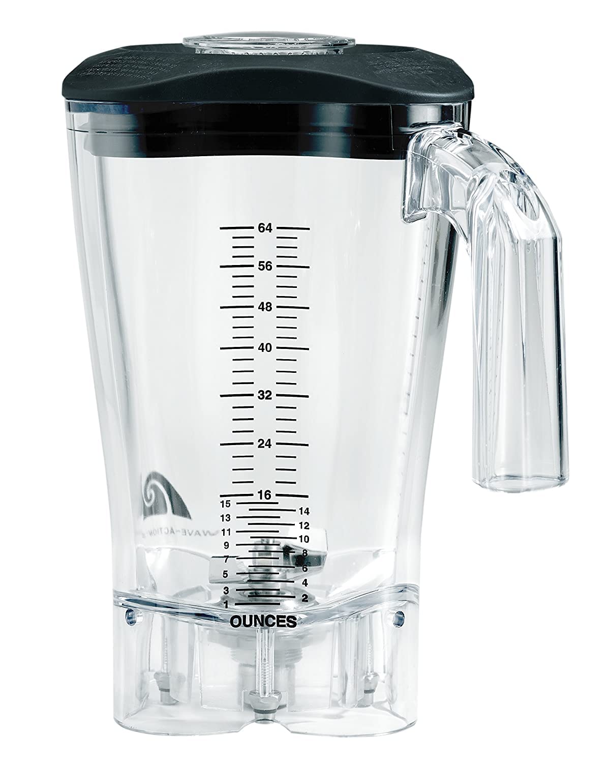 Hamilton Beach Commercial 6126-650-CE Polycarbonate Container for HBH550 and HBH650, Clear