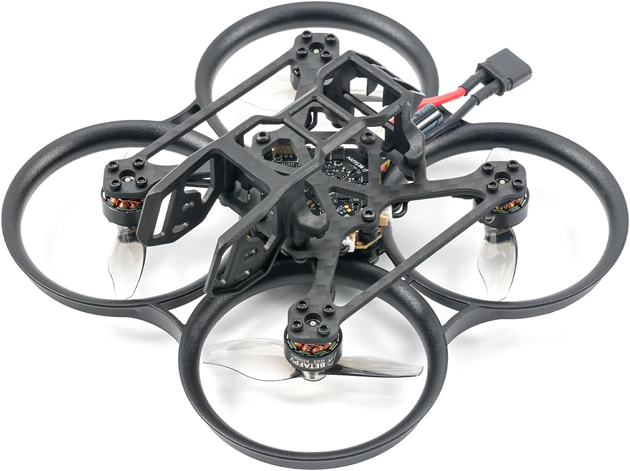 BETAFPV ExpressLRS V3 Pavo20 Brushless Whoop Quadcopter with HD Digital Bracket for O3 Air Unit, F4 2-3S 20A FC, 1103 8500KV Motor, COB LED Strip, Compatible for FPV Racing Indoor Outdoor