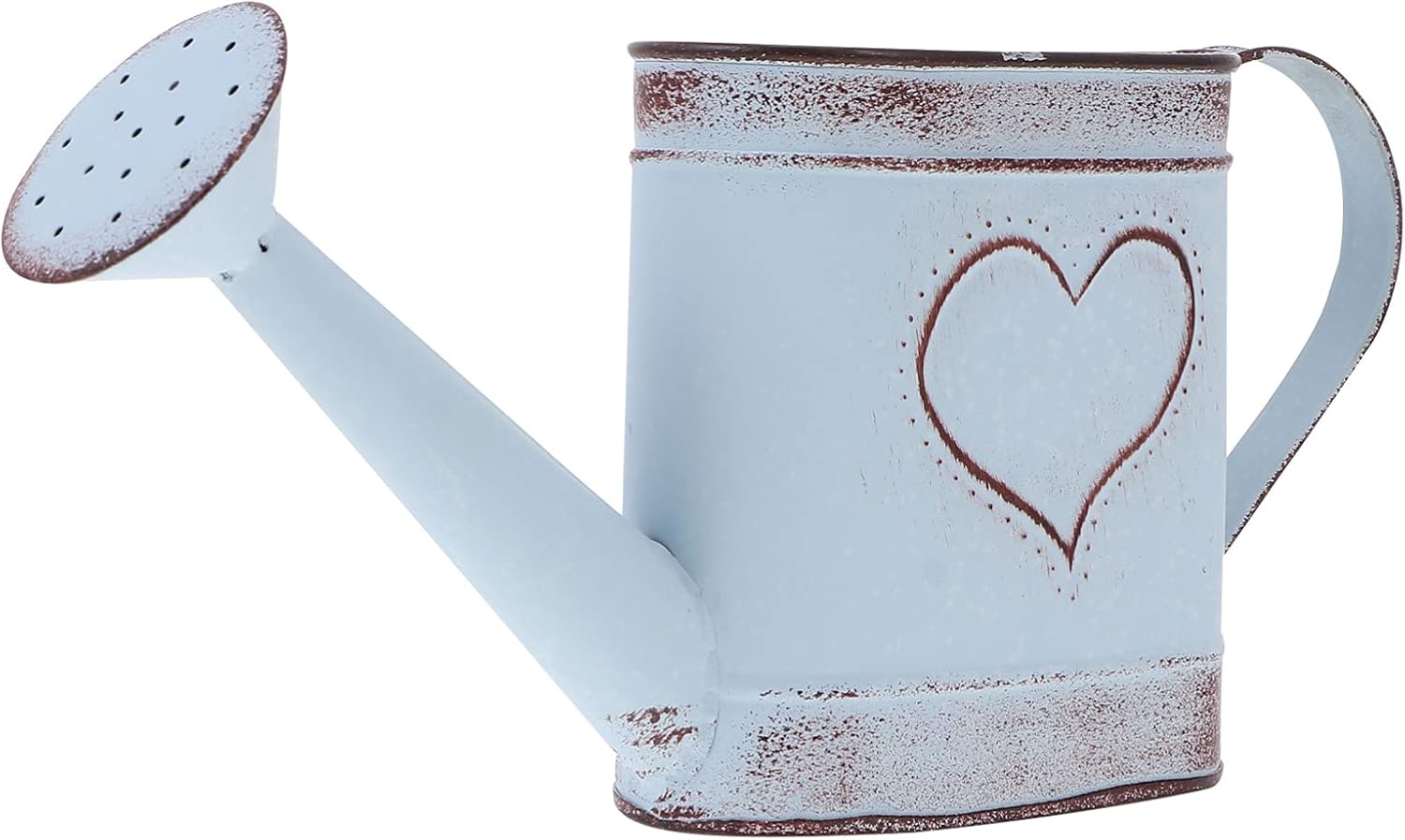 YARNOW Garden Watering Can Metal Rustic Gardening Kettle Planting Water Can Vintage Watering Pot for Outdoor Indoor House Garden Plants Style 1