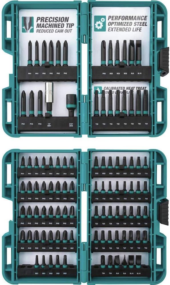 Makita E-00038 Impactx 100 Pc. Driver Bit Set