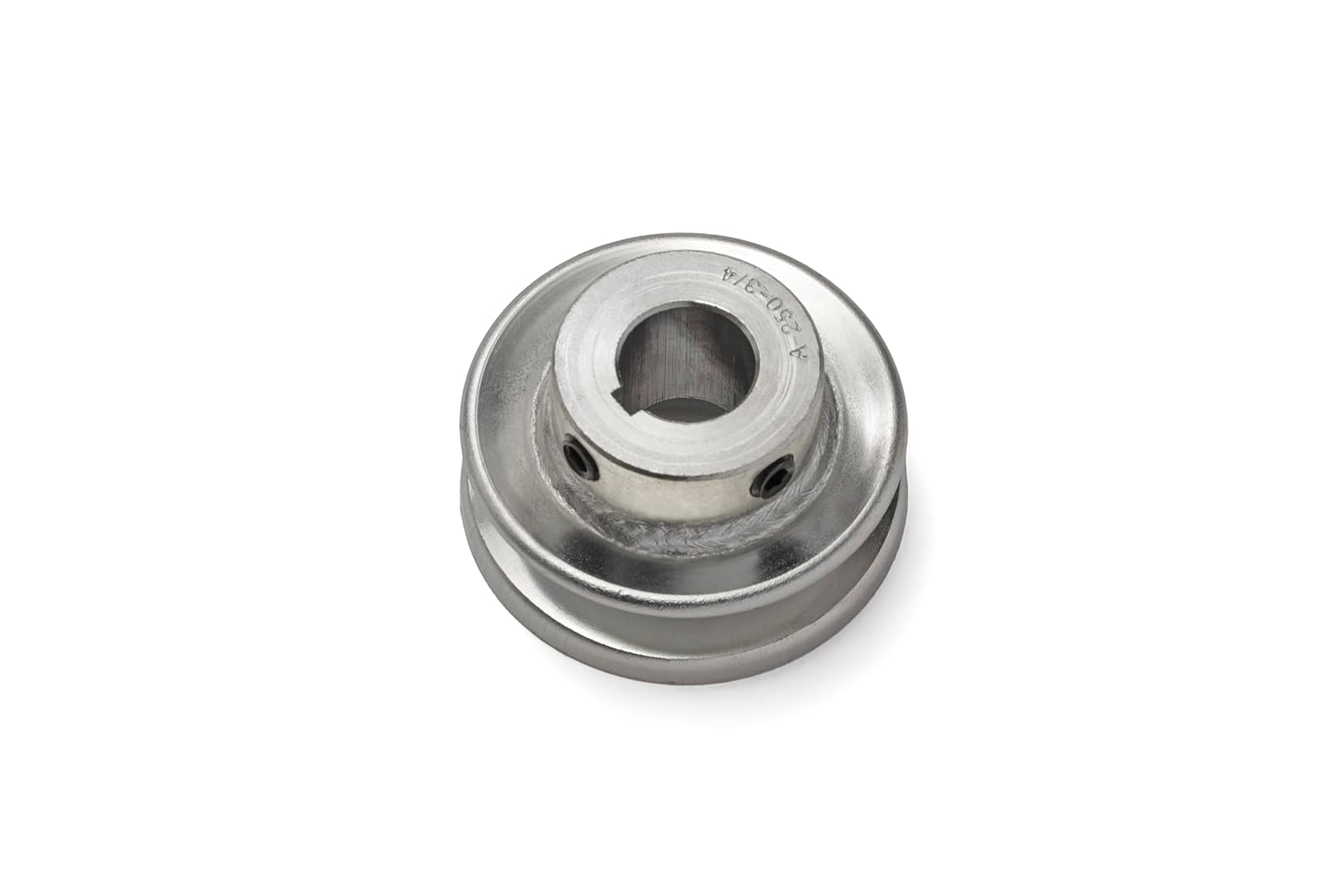 Terre Products, V-Groove Drive Pulley, General Purpose Pulley for Power Transmission, Outside Diameter 2-1/2", Inside Diameter 3/4"