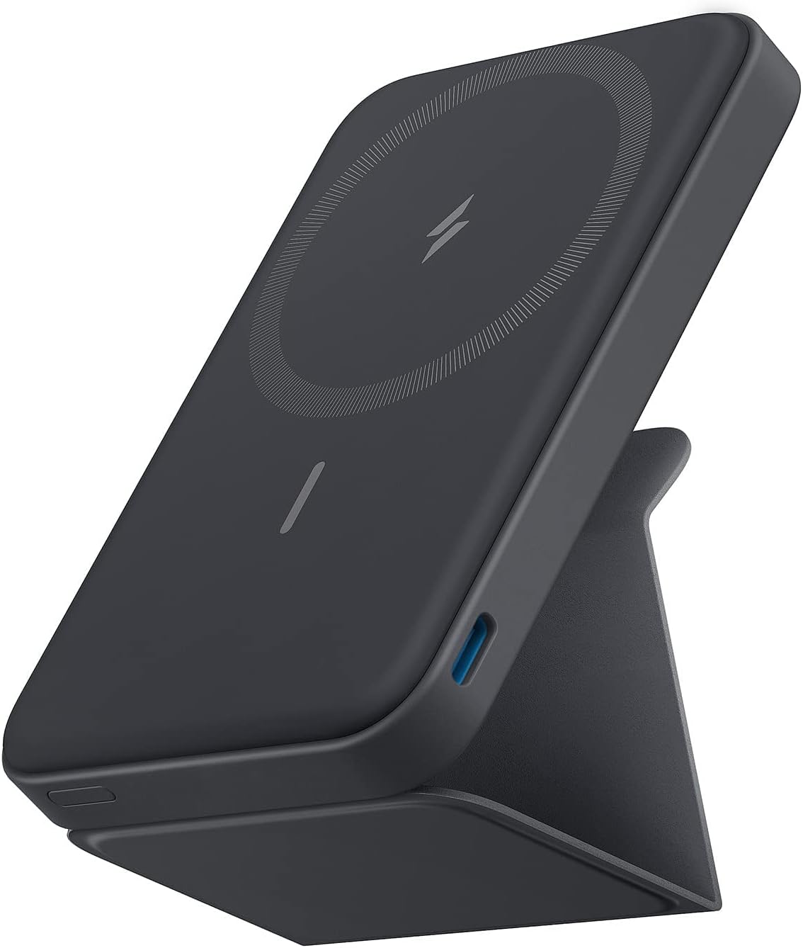 Anker Power Bank, 622 Magnetic Battery (MagGo), 5000mAh Foldable Magnetic Wireless Portable Charger and USB-C for iPhone 16/16 Plus/16 Pro/16 Pro Max, iPhone 15/14/13/12 Series
