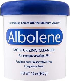 Albolene Moisturizing Cleanser Fragrance Free 12 oz (Pack of 3)