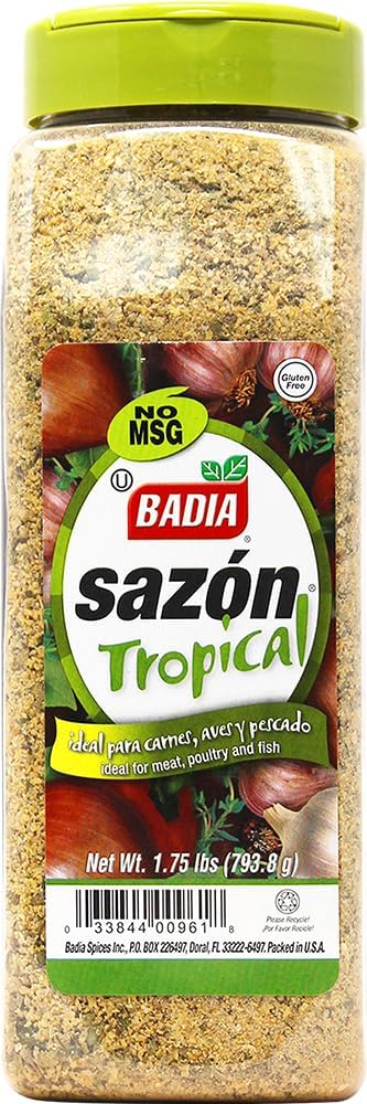Badia Sazon Tropical Seasoning Catering Size 793.8g (Green)