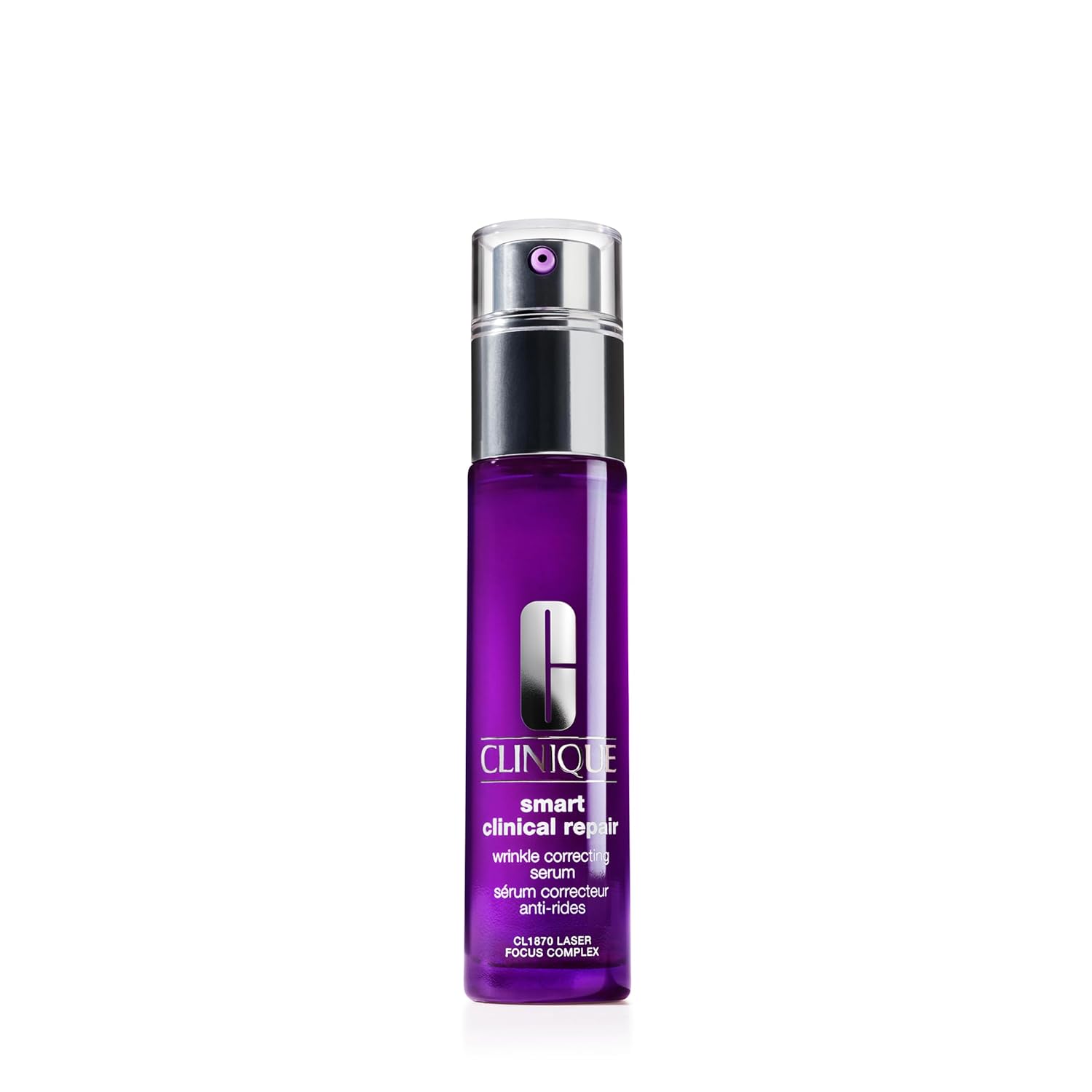 Clinique Smart Clinical Repair Wrinkle Correcting Face Serum With Hyaluronic Acid, Peptides + Advanced Retinoid Serum | Anti-Aging + Hydrating