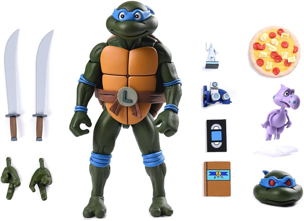 NECA Leonardo Cartoon Action Figure 18Cm