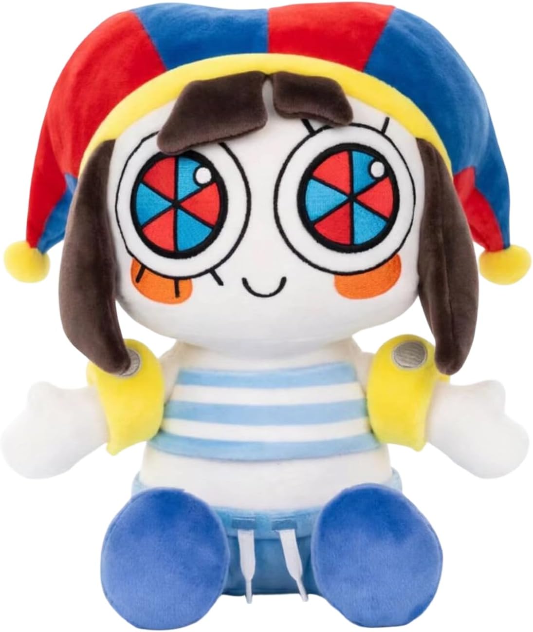 BDNXTV Circus Pomni Pillows Cartoon Character Pillow Circus Huggable Pillows for Fans