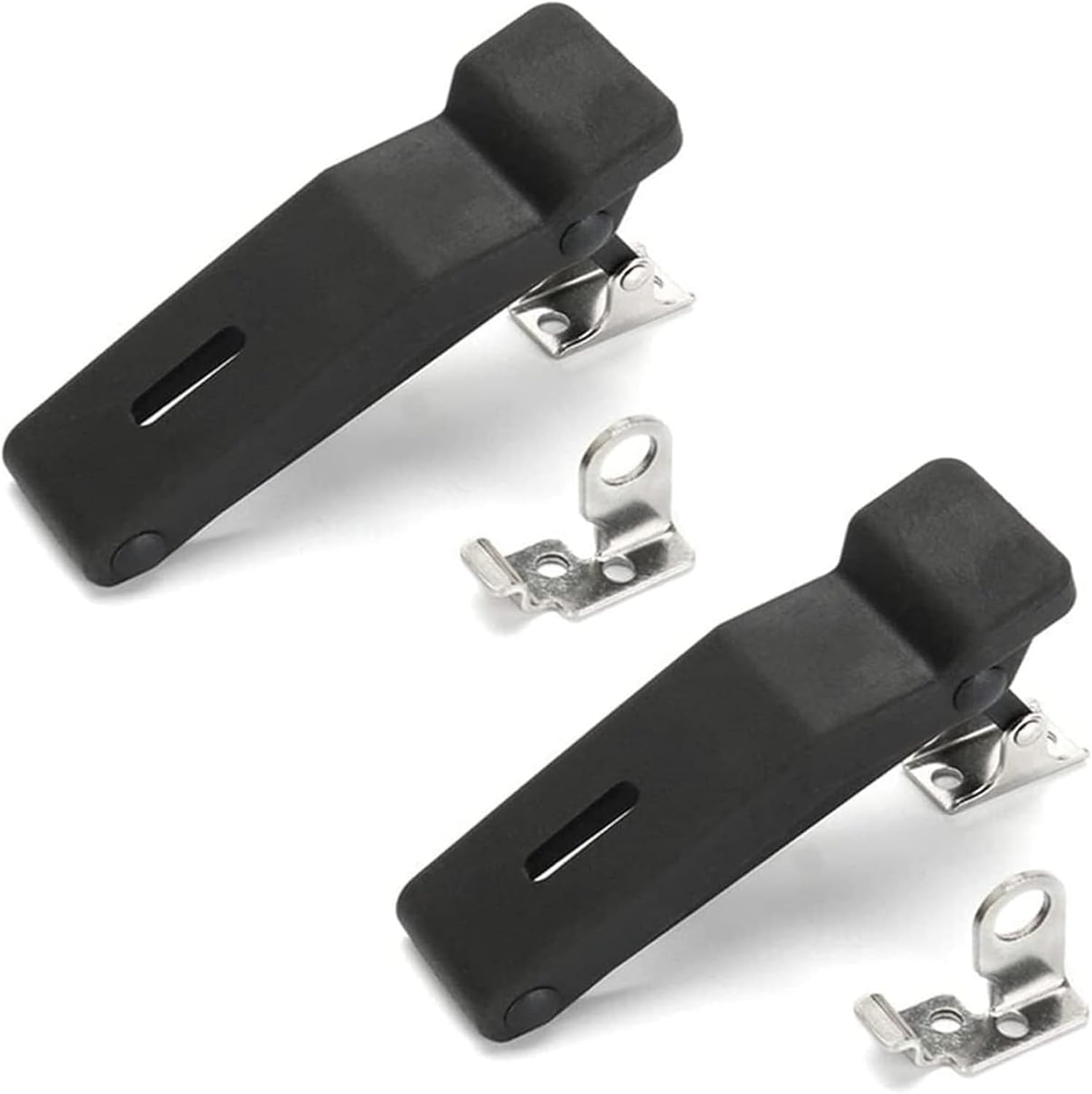 XQSMWF 2Pcs Front Storage Rack Latch Fit for Polaris Sportsman 500 550 800 850 1000 Boat Compartment Cargo Box Rubber 2009-2019