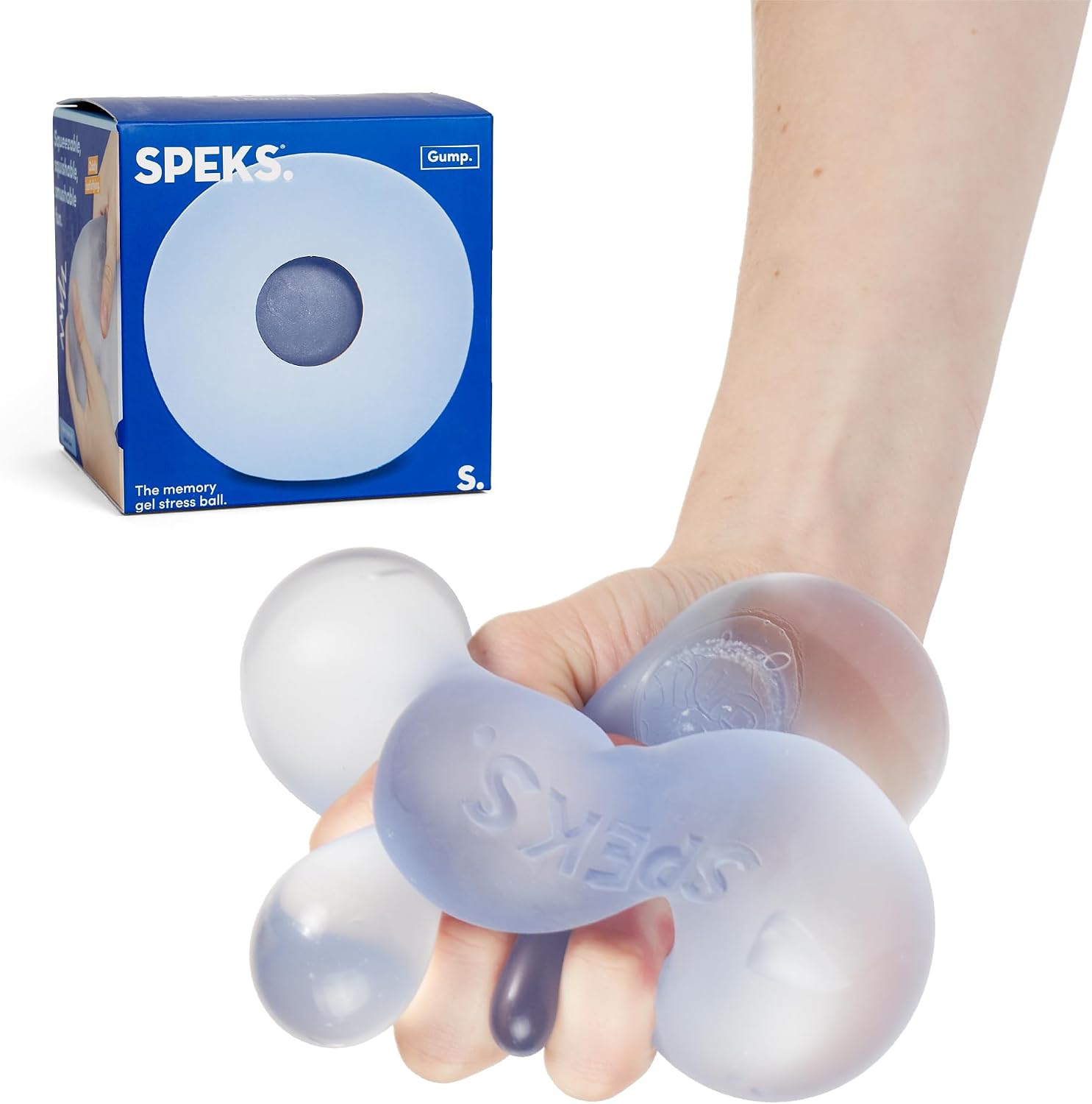 Speks Jumbo Gump Stress Balls | Ultra Soft Squishy Fidget Toy for Adults & Teens | Stress Relief & Desk Toy | Dew