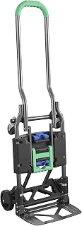 COSCO Shifter Multi-Position Folding Hand Truck and Cart, 300 lb. Weight Capacity, Green, 12222PBG1E