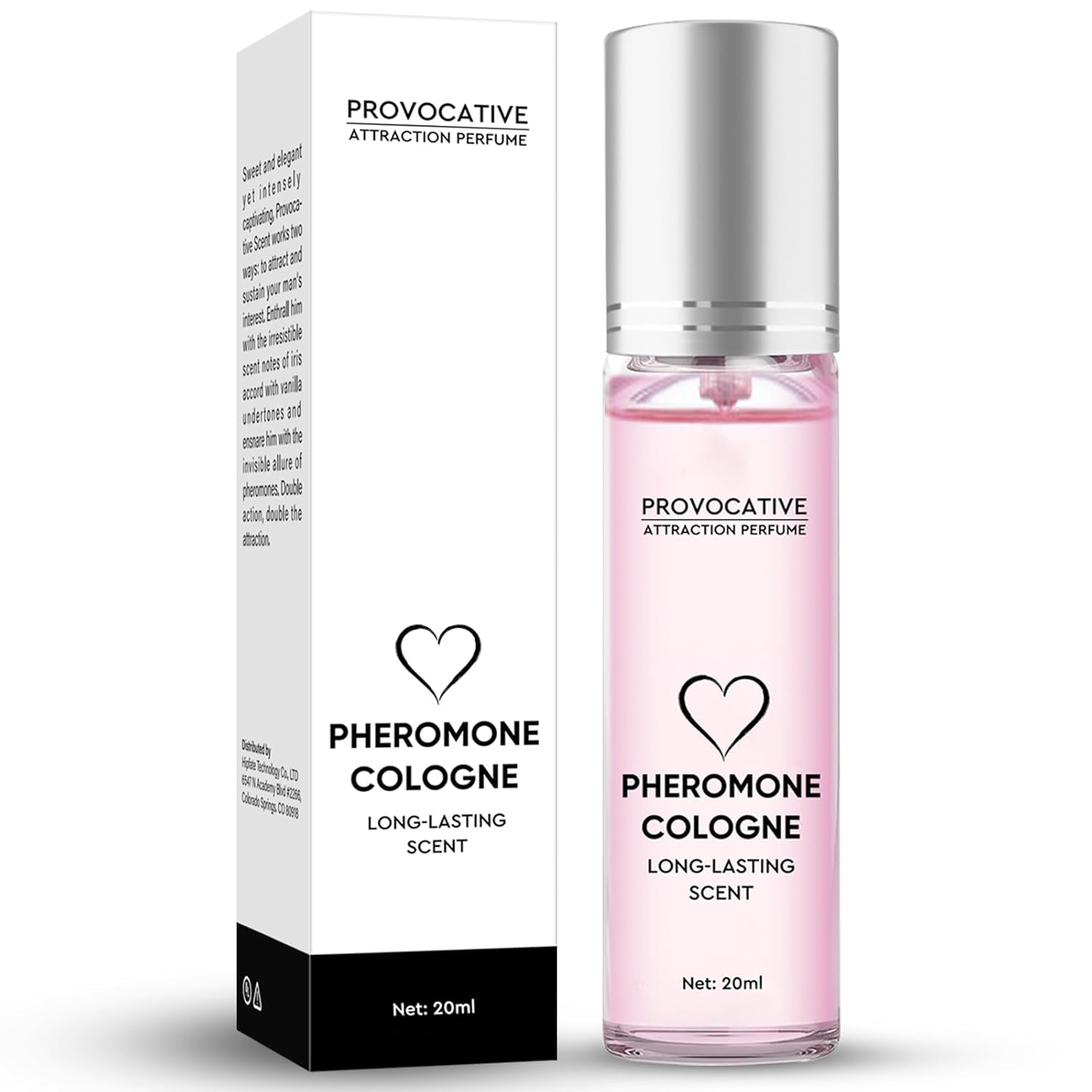 SCOBUTY Pheromones Perfumes for Women, Long-lasting Roll on Pheromone Perfume to Attract Men with 20mL Roll-On Oil, Unique Scent Travel Perfume Cologne