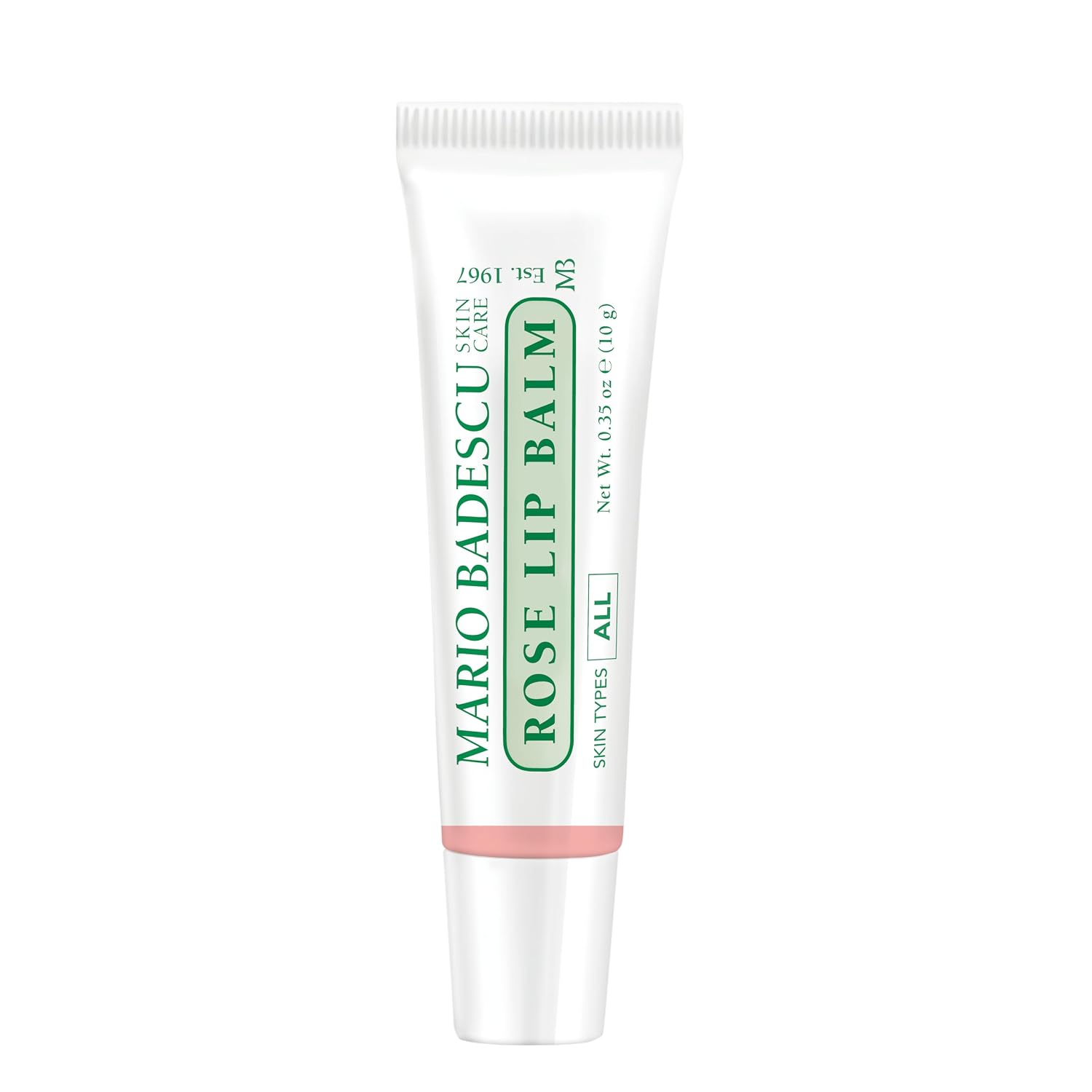 Mario Badescu Moisturizing Lip Balm for Dry Cracked Lips, Infused with Coconut Oil and Shea Butter, Ultra-Nourishing Lip Care Moisturizer for Soft, Smooth and Supple Lips