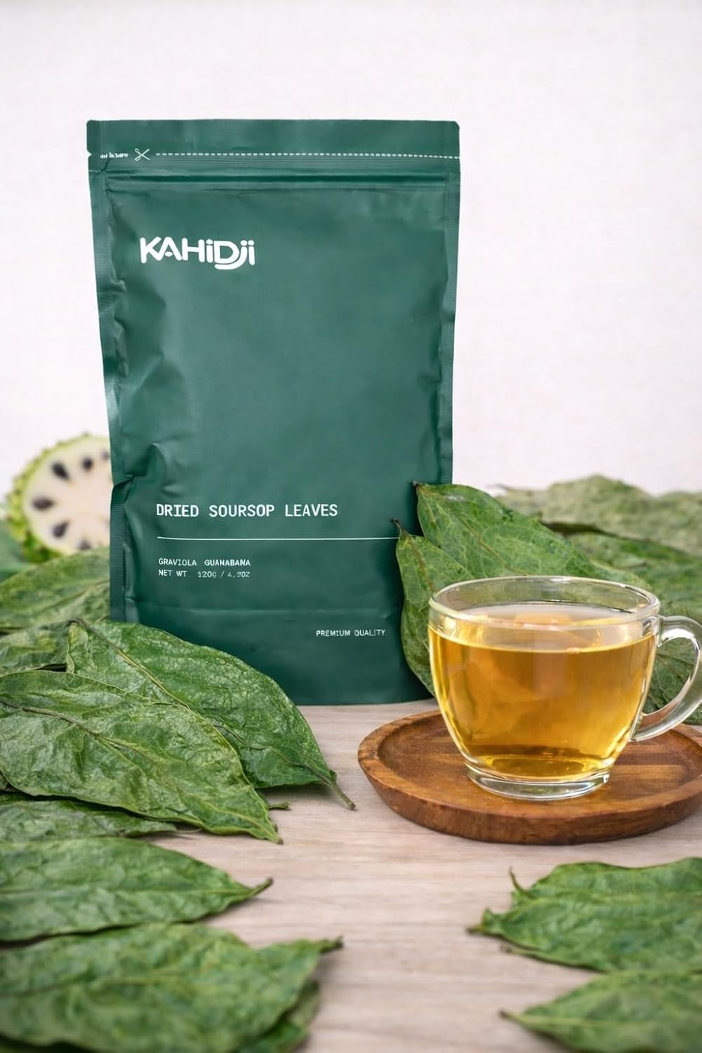 320 + Premium Soursop Graviola Dried Leaves Tea, Whole Soursop Leaves, Wildcrafted, Graviola, Guanabana, Hoja Guanabana - 120 g