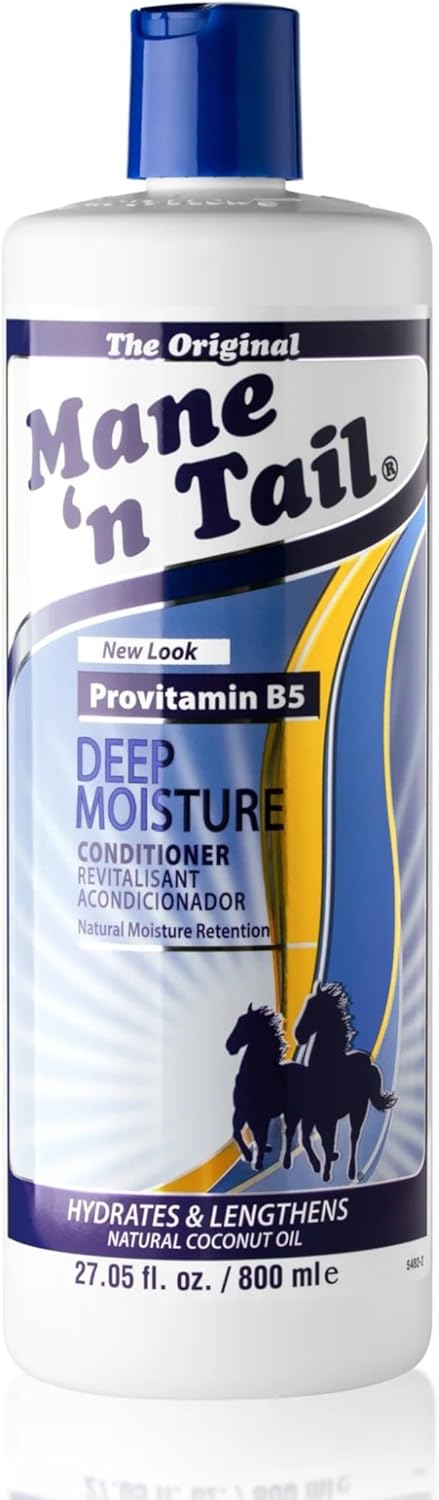 Mane ‘n Tail Deep Moisture Retention Treatment Conditioner, Provitamin B5, Hydrates and Lengthens, 355 ml (Pack of 1)