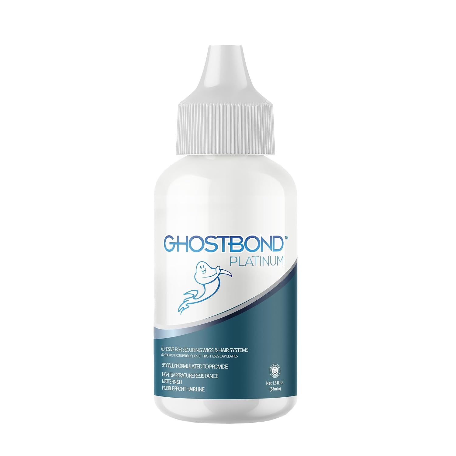 Professional Hair Labs Ghost Bond Platinum Lace Glue Skin Glue, 1.3 oz