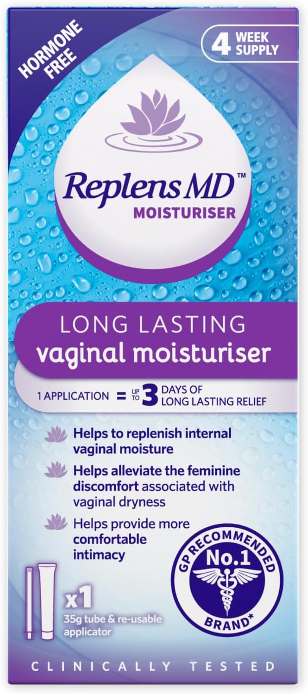 Replens Longer Lasting Vaginal Moisturiser, 35g