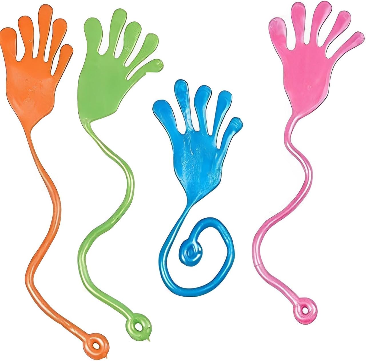 Tuko 20PCS Sticky Hands, Sticky Finger, Kids' Party Favor Sets, Fun Toys, Party Favors, Wacky Fun Stretchy Sticky Hands, Party Favors, Birthday Parties, Toys for Sensory Kids,20PCS