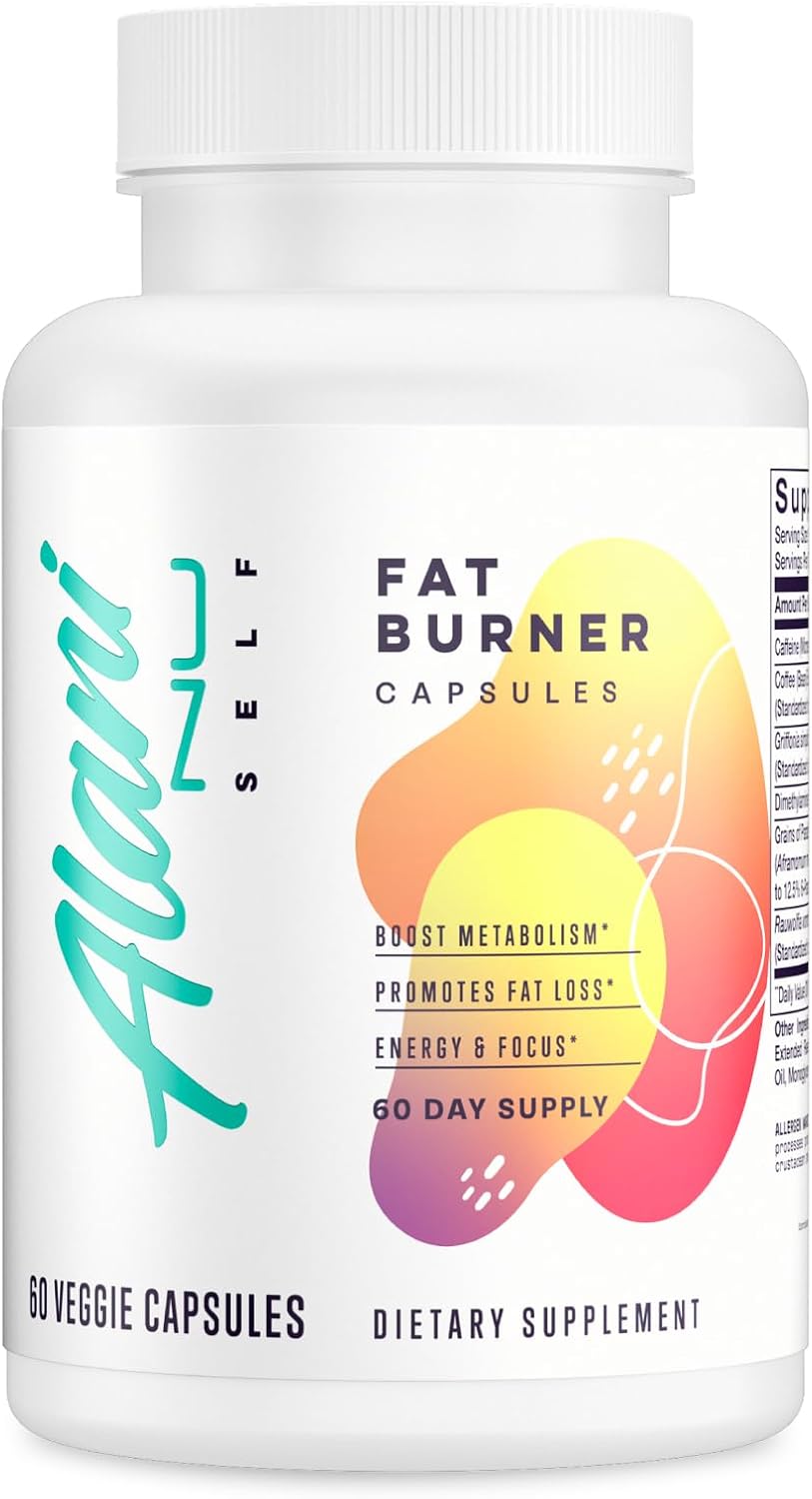 Alani Nu Premium Fat Burner Supplement, Metabolism Booster and Appetite Suppressant, 60 Day Supply, Packaging May Vary