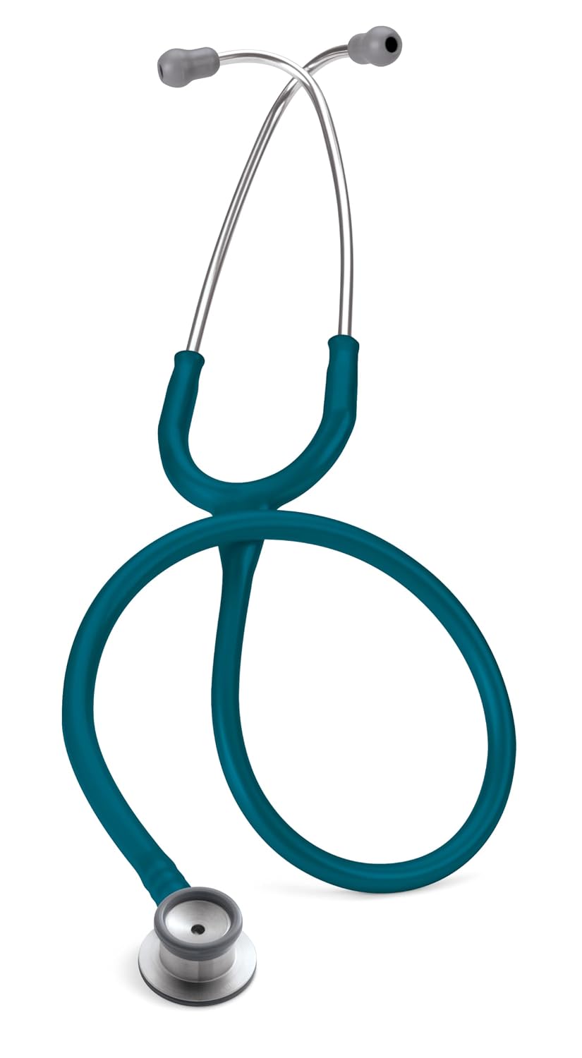 3M Littmann Classic II Infant Stethoscope, 2124, Stainless Steel Chestpiece, 28" Caribbean Blue Tube