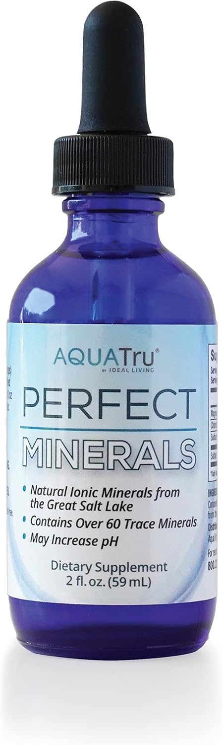 AquaTru Perfect Minerals - Create Mineral Water with AquaTru Countertop Reverse Osmosis Water Filter Purification System