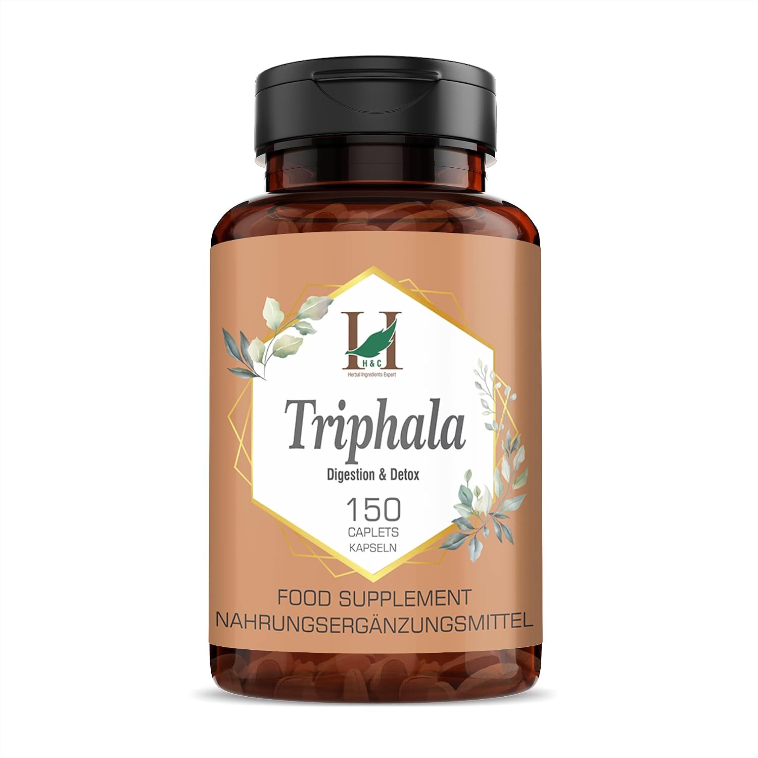 H&C Triphala Supplements (750mg Caplets)