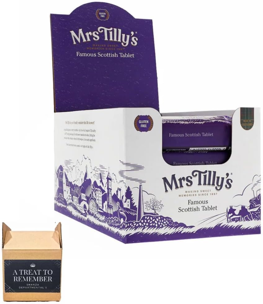 Mrs Tilly's SCOTTISH TABLET BAR 90g (Case Of 20)