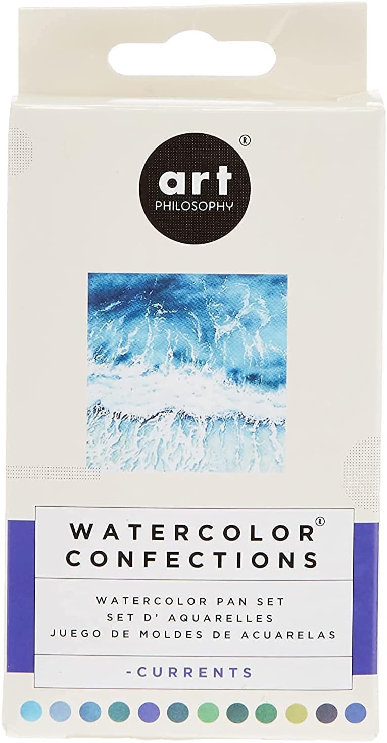 Prima Marketing Prima Confections Watercolor Pans 12/Pkg-Currents