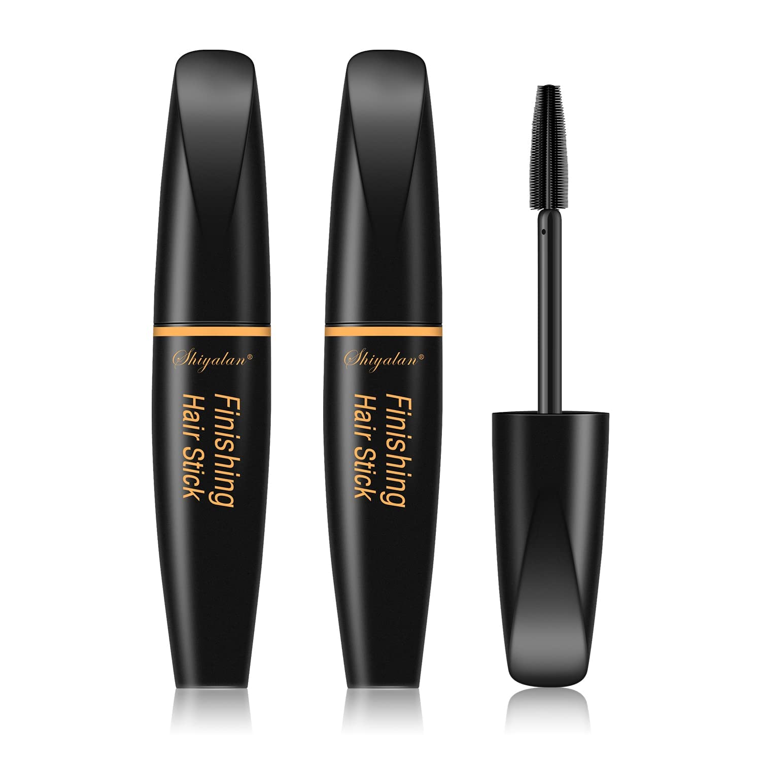 Hair Wax Stick for Women 2PC - Hair Finishing Stick, Fly Away Tamer and Mascara - Refreshing and Not Greasy
