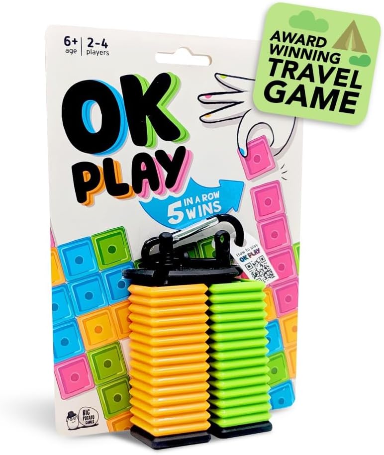 Big Potato OK Play – Award-Winning Travel Game for Family & Friends | 2–4 Players | Perfect for Trips, Parties & On-the-Go Fun