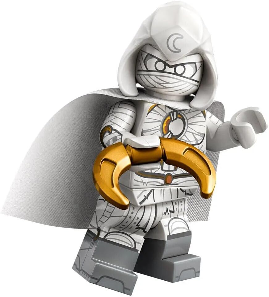 LEGO Marvel Series 2 Minifigure: Moon Knight Minifigure Calendar Man Capes - Superheroes 71039