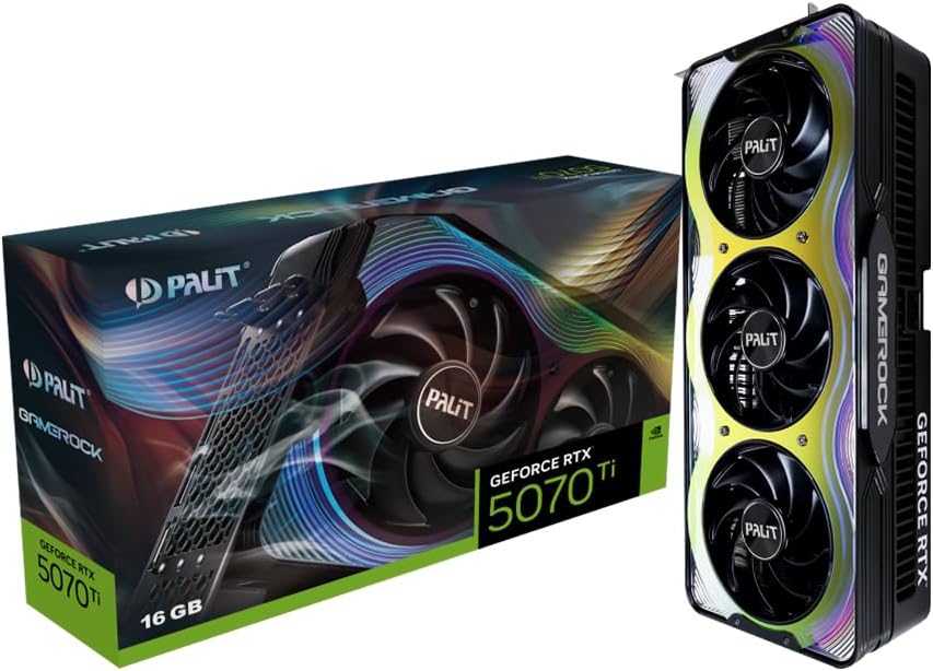Palit GeForce RTX 5070 Ti GameRock (16GB GDDR7/PCI Express 5.0/ MHz/28000MHz)