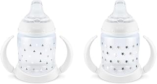 NUK Learner Cup, 6+ Months, Timeless Collection, Amazon Exclusive, 5 Oz, Pack of 2 – BPA Free, Spill Proof Sippy Cup