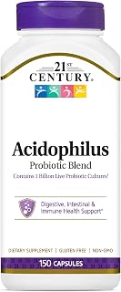 21st Century Acidophilus Probiotic Blend Capsules, 150 Count