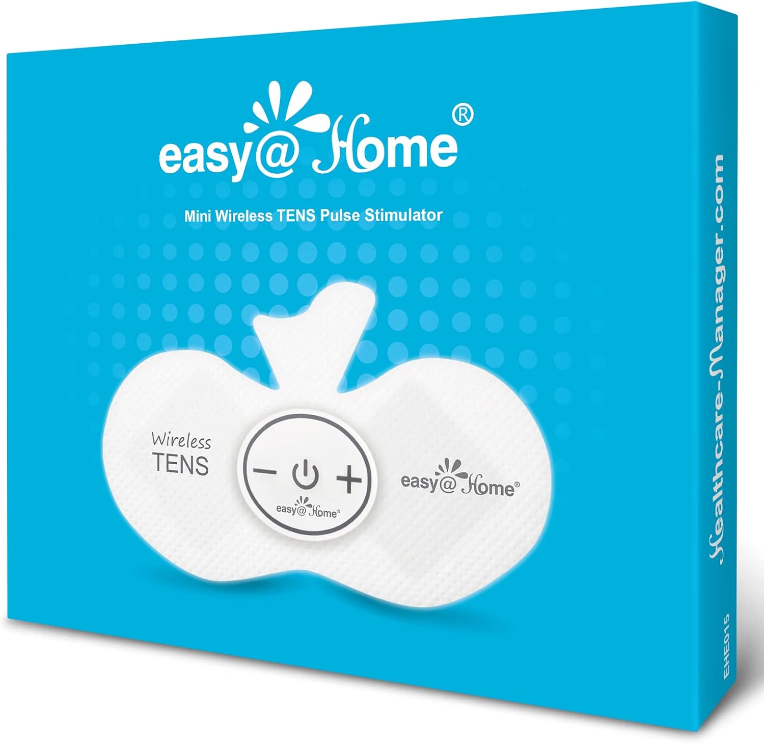 Wireless TENS Machine for Pain Relief, Easy@Home Rechargeable Compact TENS Unit EMS Muscle Stimulator, Portable Pain Management Device PL-029K5