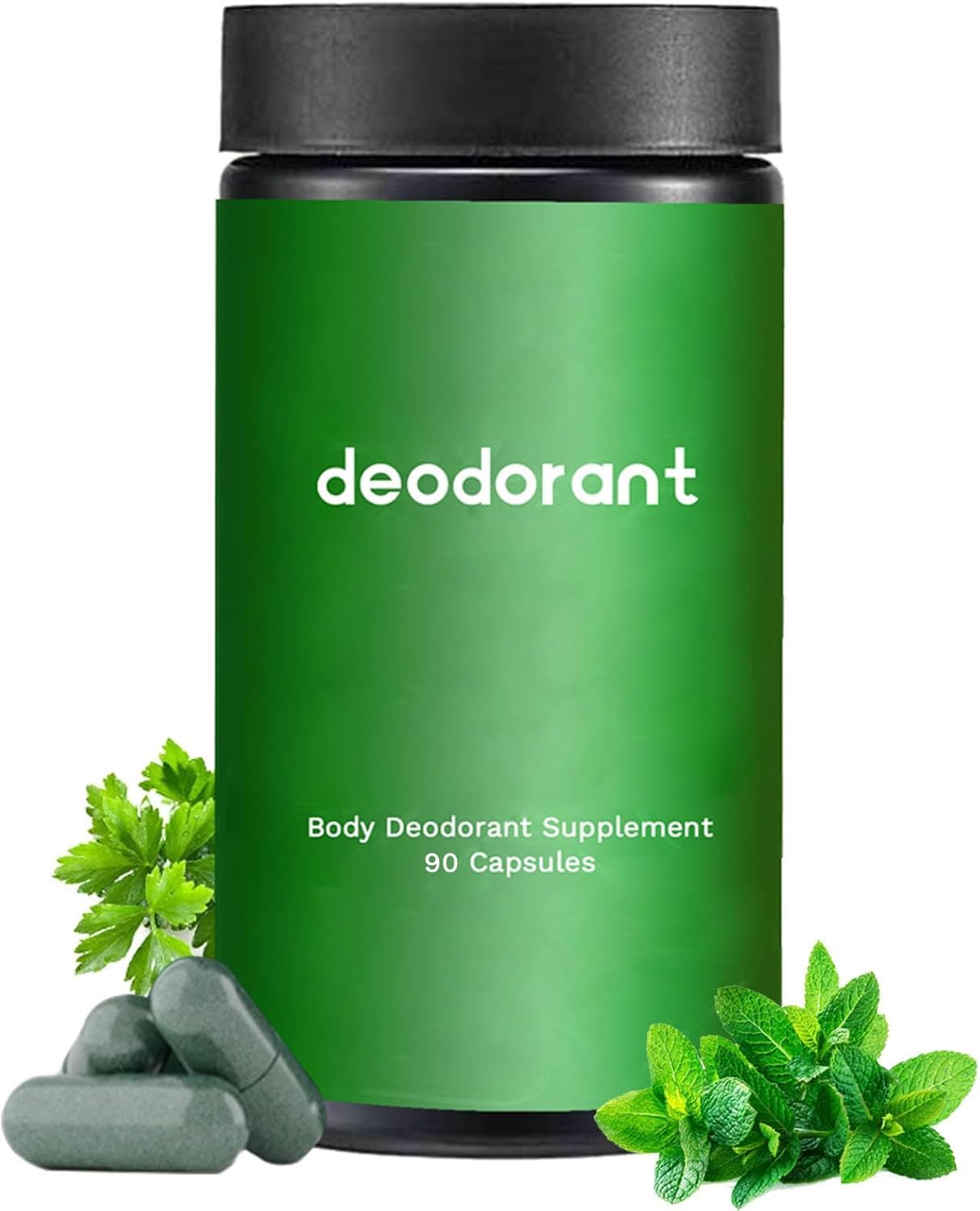 Body Deodorant Capsules, Body Deodorant Supplement 90 Capsules