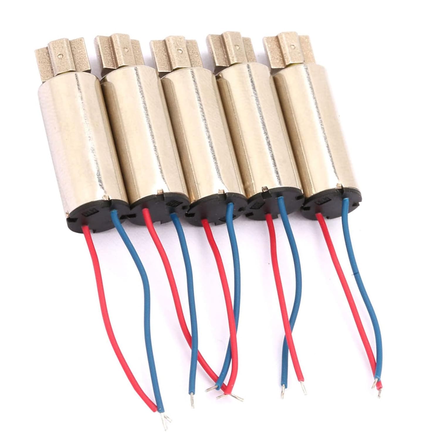Coreless Vibration Motor, 5Pcs 7500rpm Strong Micro Vibrating Hydraulics, Pneumatics Plumbing for Smart Bracelet Toy DC Mini Motors