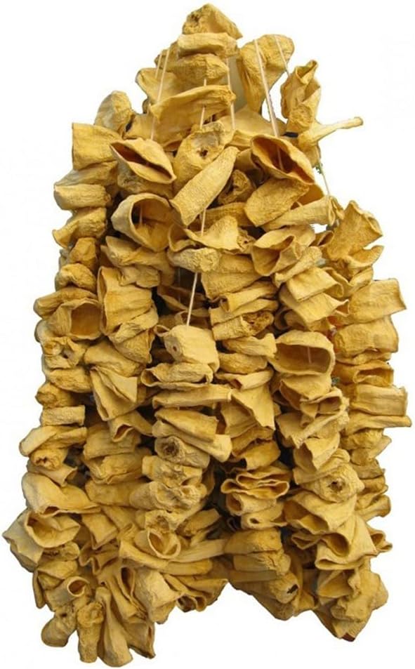 Anthap Natural Dried Zucchini Courgette, Dolmalik Kuru Kabak, Natural & Sun-Dried, Perfect for Stuffing & Cooking, Authentic Turkish Dolmalik Biber, Ideal for Traditional Dishes (23-25pcs)