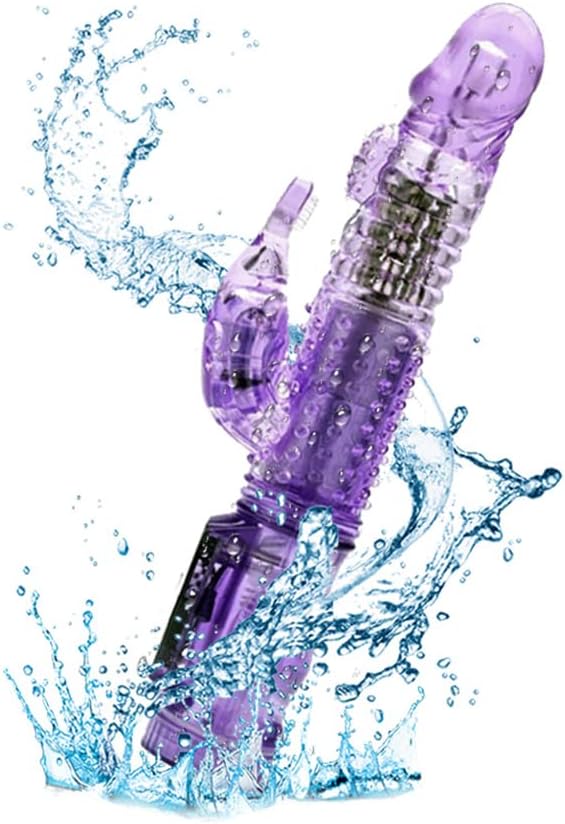 BGMKE Wireless Quiet 12 Mode Rab.bit Waterproof Vibrat.ors Vibtaters for Women Vibrantoror for Women Vibrat.o.rs Massage Toys4couples for Men&Women (Purple-01)