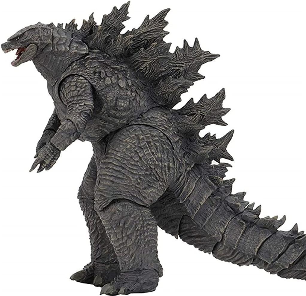 Anime Figures 2019 King of The Monsters Burning Surrounding Action Figures Dinosaur Collector Model Statue Toy (Black)