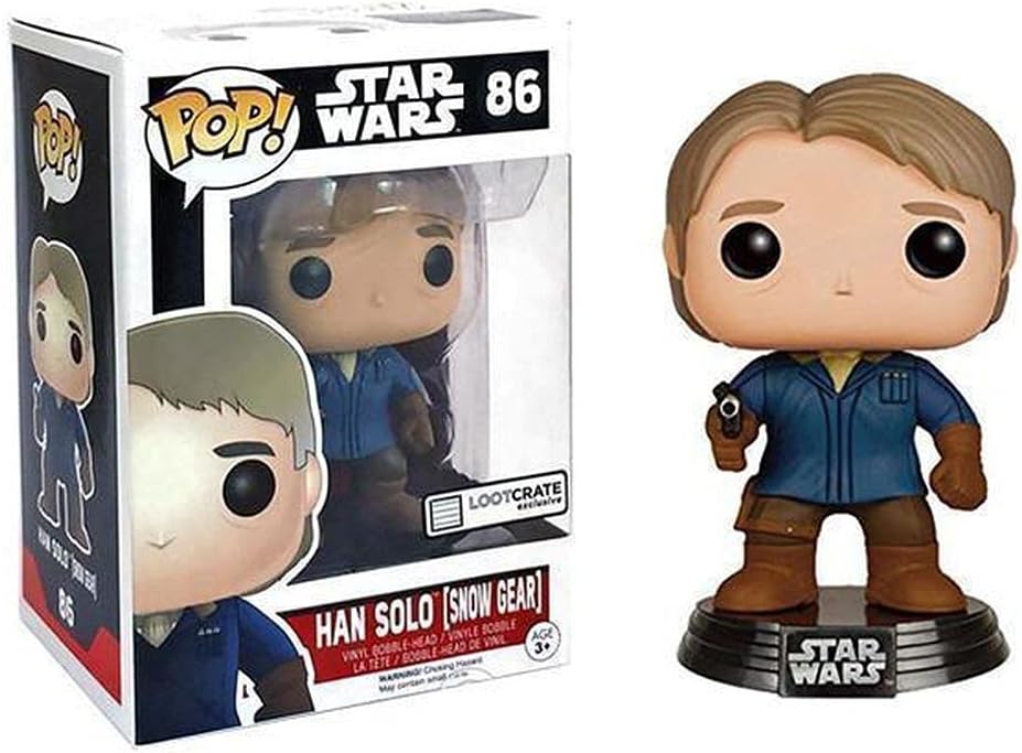 Loot Crate Exclusive Funko Pop #86 Star Wars Han Solo in Snow Gear The Force Awakens
